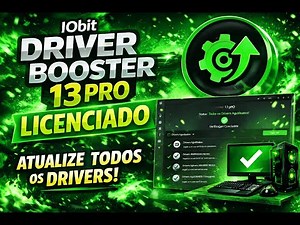 IObit Driver Booster 13 PRO LICENCIADO – Atualize TODOS os Drivers no PC