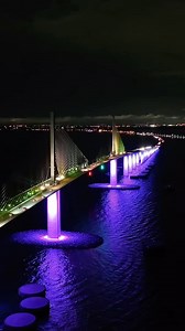 68 reactions · 9 comments | The beautiful #SunshineSkyway Bridge ☀️ Opened in 1987, it spans across three counties: Pinellas, Hillsboro and Manatee County and it is also the bridge connecting #Bradenton to #TampaBay. It is the most beautiful and tallest bridge in #Florida! Have you ever driven across?  : @sunsetjohnny_ Tampa Bay, Florida Tag #mustseeflorida to share your experience in FLRDA! - Follow @mustseeflorida | Must See Florida | Facebook