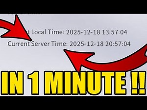 HOW to CHECK SERVER TIME in WHERE WINDS MEET