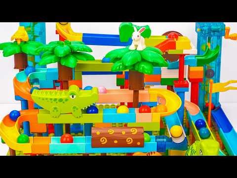 Satisfying Building Lego Duplo Marble Run ⭐ Build an Exciting And Easy Marble Run With Lego Duplo