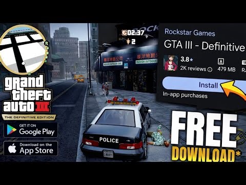 Download GTA 3 Definitive Edition On Android (2026) 🔥 | Highly Compressed!