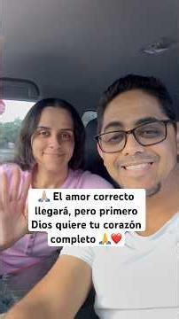 El amor correcto llegará, pero primero Dios quiere tu corazón completo 🙏❤️ #AmorDeDios #solteros