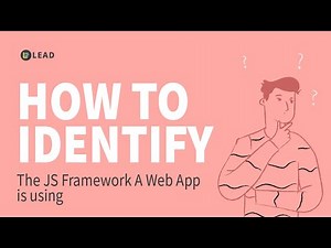 How to identify the JS framework a web app is using