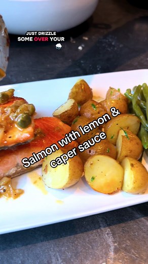 Salmon with Lemon Caper Sauce Recipe