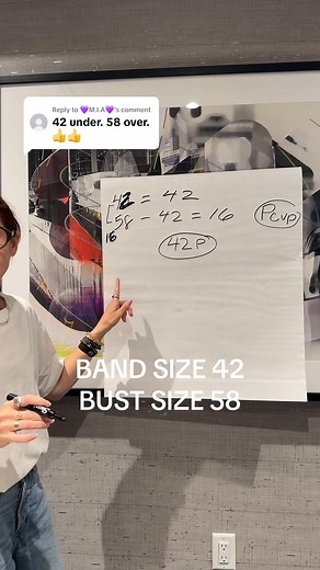 15K views · 39 reactions | band size 42 / bust size 58 what’s your size? #askbrabar #brasizinghelp #brasizingbasics | Brabar | Facebook