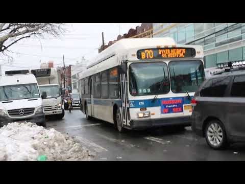 MTA NYCT: 2011 NFI C40LF CNG #278 on the B70 to Dyker Heights at 8 Av/56 St