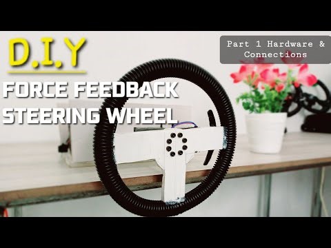 DIY FFB STEERING WHEEL TUTORIAL ARDUINO