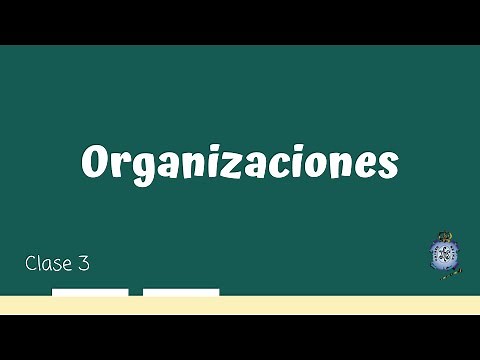 Organizaciones - ¿Qué son las organizaciones? - Concepto y Elementos de las organizaciones