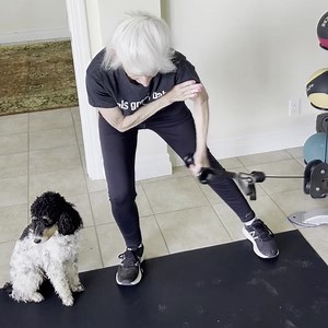 13K views · 374 reactions | This #WorkoutWednesday video was shot pre-wrist fracture. While my right arm is in a cast, my left arm wants to keep pumping iron. Good thing I've been cleared to get back to training with Ben! | Dr Laura | Facebook