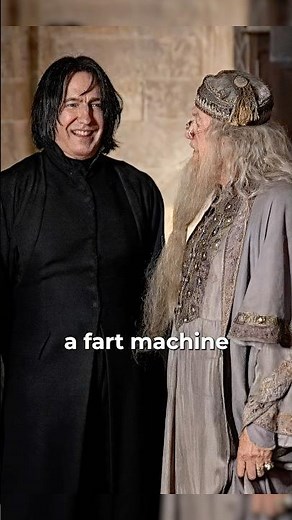 Alan Rickman Was NOTHING Like Snape On Harry Potter Set #AlanRickman #HarryPotter