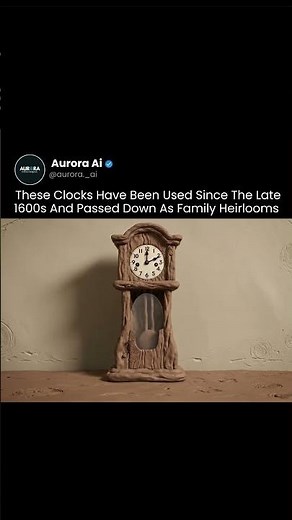 Timeless Treasures ⏳ | Family Heirloom Clocks Since 1600s🕰️