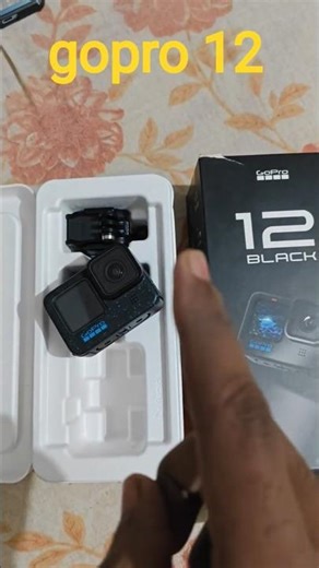 GoPro Hero 12 Black Unboxing 😍 | First Look & Accessories | #GoPro12 #Unboxing #Shorts