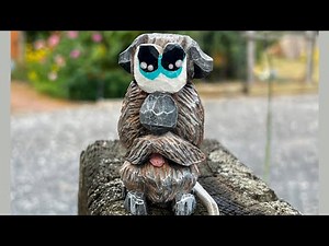 Dog Wood Carving Tutorial (snapshots from free, step by step pictorial at carvingjunkies.com)