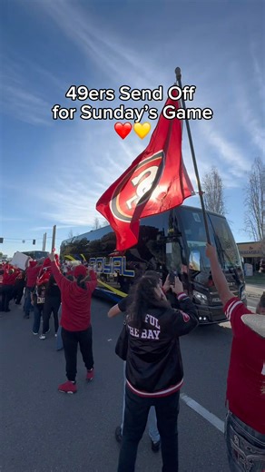 The Faithful in Santa Clara are next level Santa Clara showed up in full force to send off the @49ers Team for their upcoming game in Philadelphia. All eyes are on Sunday's game and we can't wait for what's ahead! 🏈 Let’s go Niners! 🙌 👉 Follow @discoversantaclara for more events and things to do in Santa Clara! �📸 Tag us and use #discoversantaclara for a chance to be featured! #niners #ninergang #49ers #49erfaithful | Discover Santa Clara