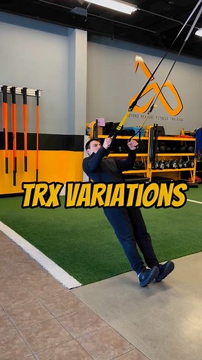 TRX rows don’t have to be basic. Here are some creative variations to challenge your back, biceps, and core—without needing to change stations. | Beyond Measure Fitness Naperville