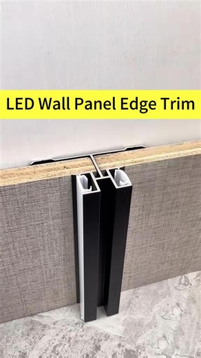 Take a look at our LED Wall Panel Edge Trim! Sleek, budget-friendly, and simple to install, it delivers a flawless finish for every project. Boost your offerings with this standout addition that ensures impressive outcomes every time! #wallpaneledgetrim #homedecor #ledlighting #ledwallpanel #interiordesign #modernhome #wallpanel