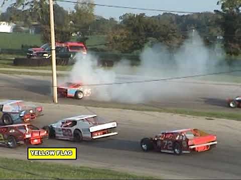 2010 Great Lakes Outlaw Late Model Series 100 At Baer Field Speedway - (FULL SHOW)