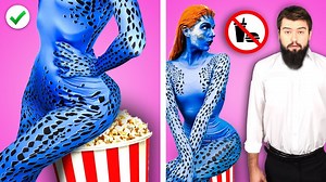 16K views · 429 reactions | SUPERHEROES SNEAK FOOD INTO CLASS || Best School Pranks & Food Sneaking Ideas by Kaboom Zoom | Zoom Zoom | Facebook