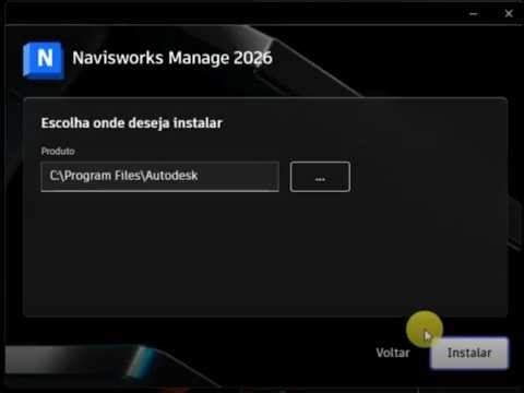 Instalando Navisworks Manage 2026