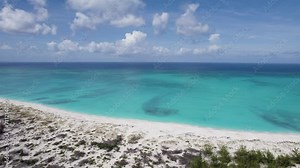 A desolate private island off the Caribbean coast.