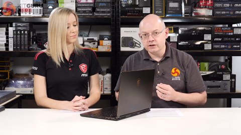 MSI GS65 6 CORE Laptop 2018 144hz Engineering Sample FIRST LOOK!