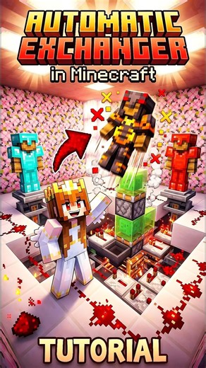 Redstone para principiantes: Vestidor PRO #minecraft #shorts #trending #tutorial #fyp