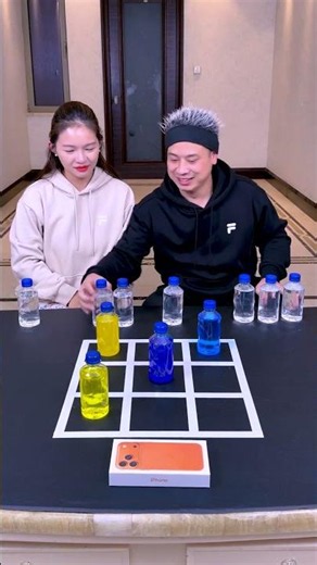 The 9-square grid challenge！ it's hilarious!#Funny #PartyGame#FamilyChallenge