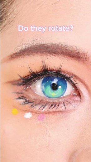 Genshin Impact and Honkai Star Rail Cosplay Contacts? #uniqso #hsr #genshinimpact #shorts
