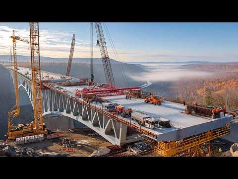 Billion Dollar Bridge Construction Technology That Amazes U.S Engineers - Faster, Stronger, Smarter