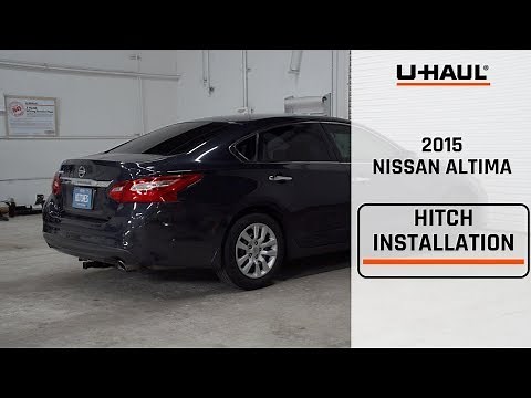 2015 Nissan Altima Trailer Hitch Installation