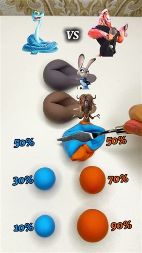 Zootopia 2 Color Mixing🎨💕 #shorts #colors #colormixing #Zootopia #judy #fyp #satisfying #nick