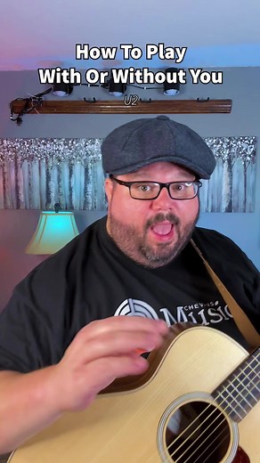 54K views · 400 reactions | With Or Without You by U2 Guitar Tutorial! #guitar #guitarra #guitare #music #musica #chevansmusic #musician #guitartutorial #acousticcover #learnguitar #musicteacher #guitarlessons #guitarteacher #easy #beginner #chords #guitarchords #guitarist #guitaristsoftiktok #guitarists #guitariste #guitarist #guitarists #guitaristsofinstagram #guitarplayer | Chas Evans | Facebook
