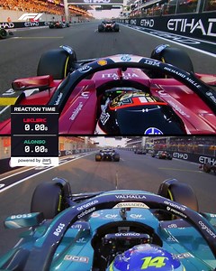 Both Charles and Fernando got amazing launches off the line in the Abu Dhabi Grand Prix 🙌 | F1