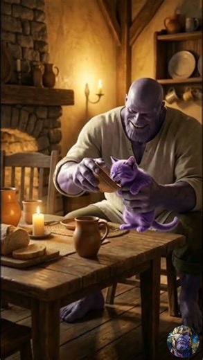 Thanos Saves a Crying Kitten From the Trash… Heart-Melting Story ❤️🐱(Funny YTshorts)#ytshorts#viral