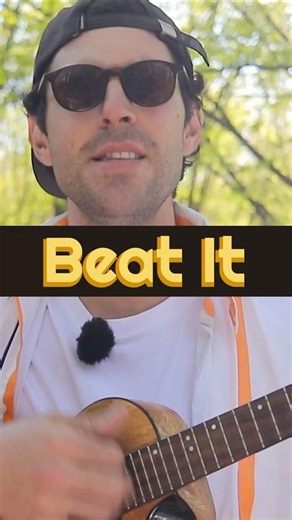 Beat It #ukulele #tabs #cover #chords played on my ‪@FlightUkulele‬