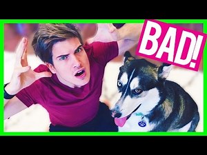 HE'S IN BIG TROUBLE!