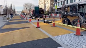 WATCH: DC Crew Begins Dismantling Black Lives Matter Plaza