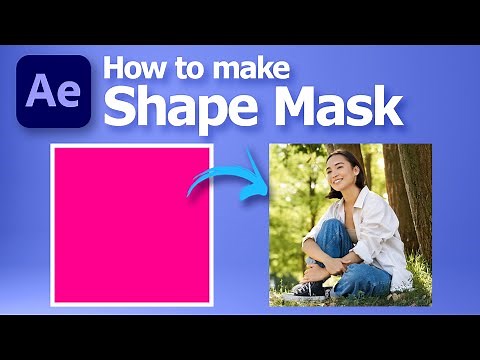 How to make a shape mask in After Effects