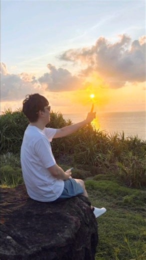 日本最後の夕日を見に来た｜与那国島｜島旅男子