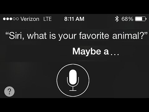 Siri, What Is Your Favorite Animal? [Part 1]