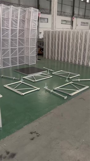 Customizable 4x4ft Event Stage Setup Guide