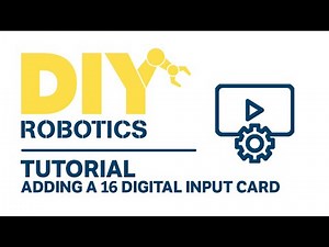 DIY - Tutorial - Adding a 16 digital input card on Omron NX I/O block using a TP from a FANUC robot.