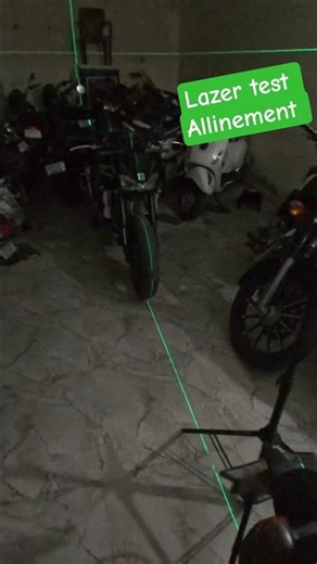 Laszer test allinement ‪@Chaggarmotor‬ #z900 #viral #shorts #superbikes #biker #automobile #trend