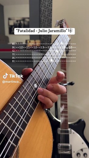 Fatalidad… #fatalidad #juliojaramillo #fyp #parati #guitarra #tutorial #martinco