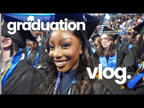 Graduating College Vlog! GSU 23' Grad prep, Grad dinner,GRWM, wholesome day Vlog
