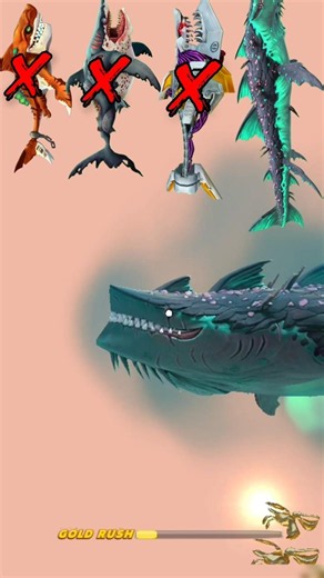 Hungry Shark World Gameplay Long Jump Testing Noob Shark Vs Pro Shark #new #shorts