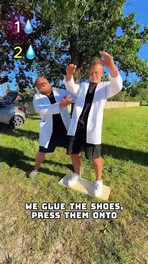 Hanging Upside Down With Glue — What Could Go Wrong? 😂