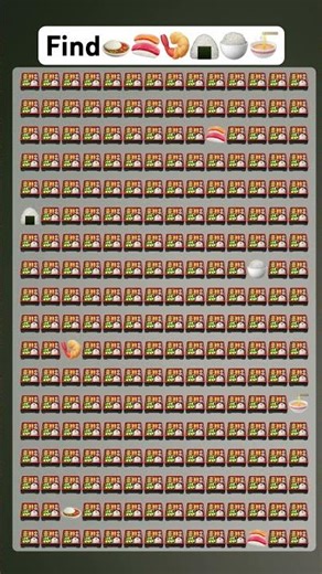 Impossible Challenge 🔥 Find the Hidden Emojis. Time Is Ticking ⏳ Give It a Shot #emojichallenge