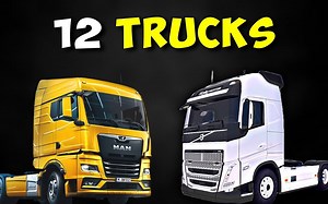 【YouTube】ETS2\u002FATS的12辆新车将在2023年及以后推出，并进行重装和改装|所有已预告\u002F宣布的卡车