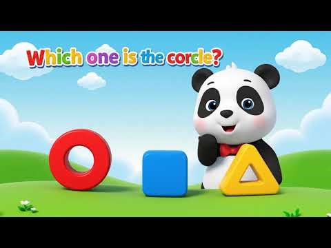 ⭕ Shapes Quiz for Kids | Circle, Square & Triangle 🟦🔺